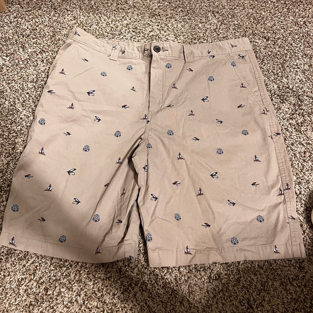 Magellan shorts-fishing theme